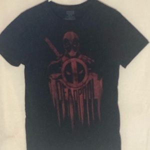 Marvel Deadpool Black Short Sleeve TShirt